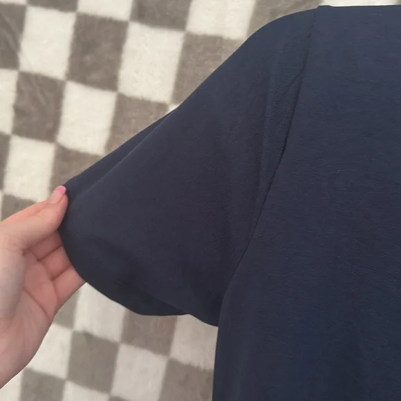 Mast & Harbour Women’s Navy Blue Solid Sheath Dress Size M/Medium - Picture 8 of 13